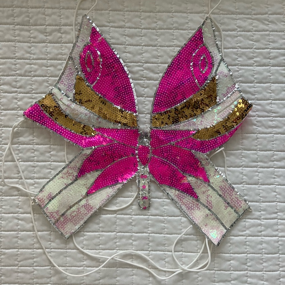 Y2K butterfly top